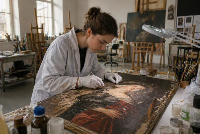 Restauration d'œuvre